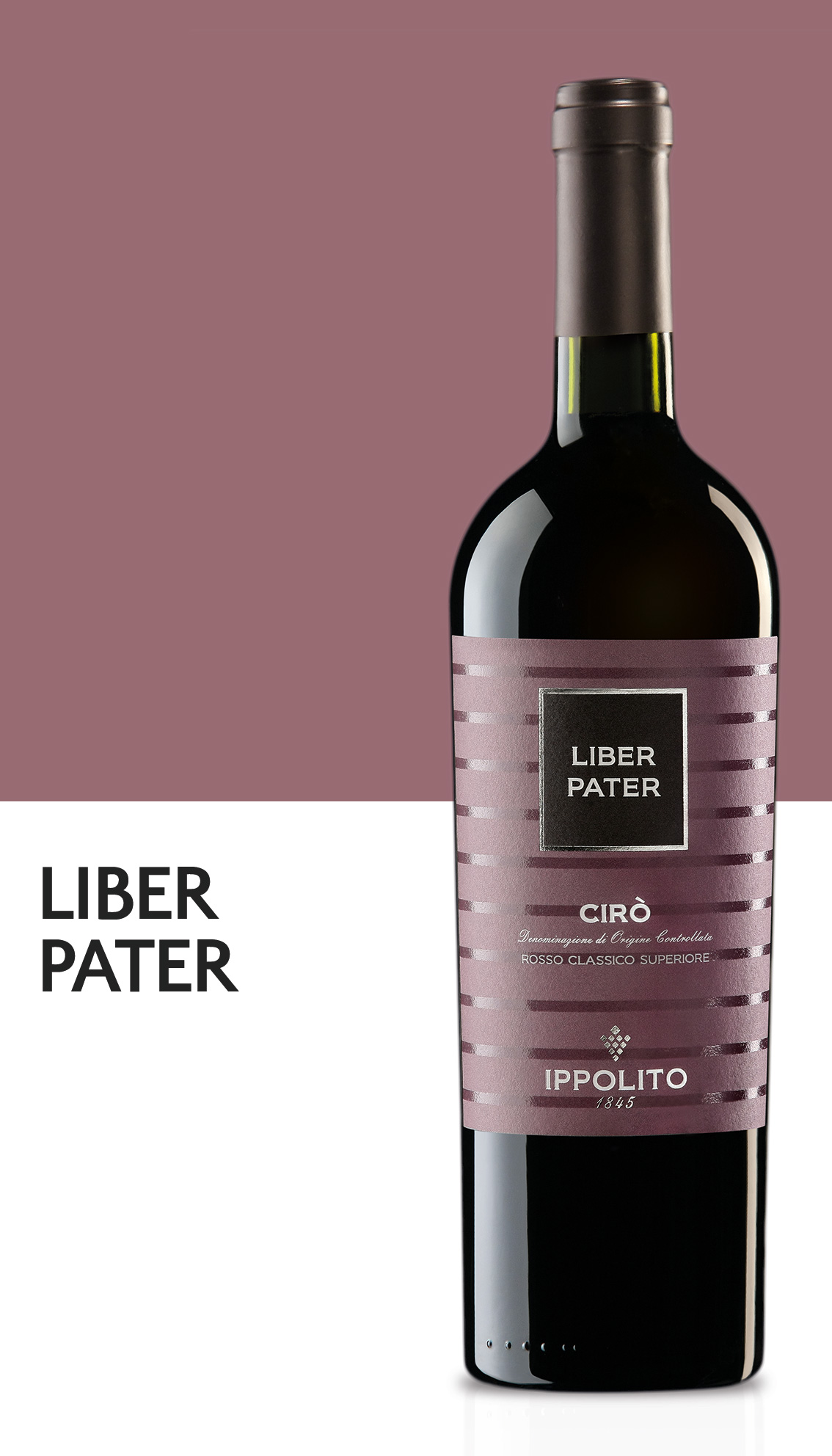 Ippolito 1845 Liber Pater Cirò Rosso Classico Superiore