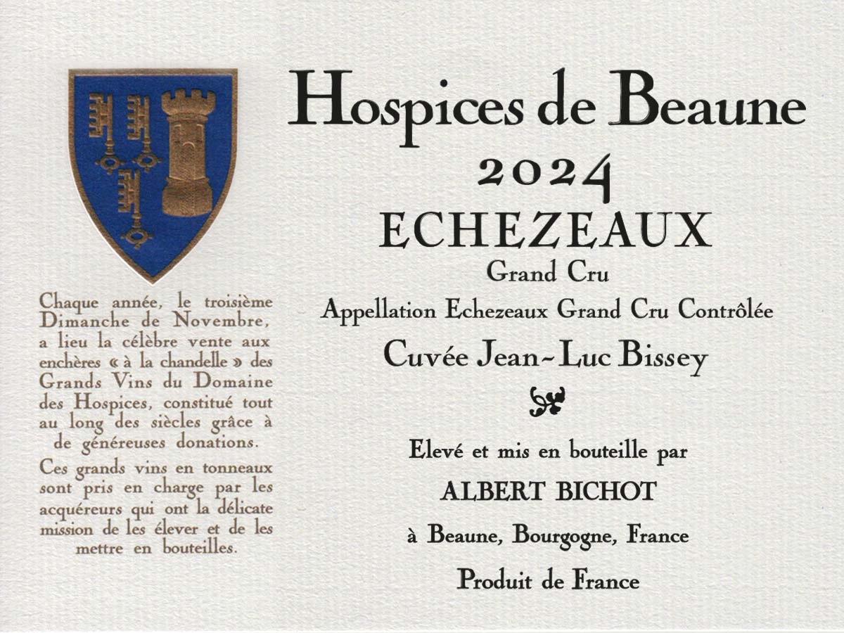 Hospices de Beaune Cuvée Jean-Luc Bissey Échezeaux Grand Cru