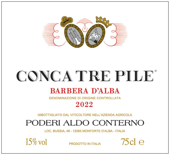 Poderi Aldo Conterno Conca Tre Pile Barbera d'Alba