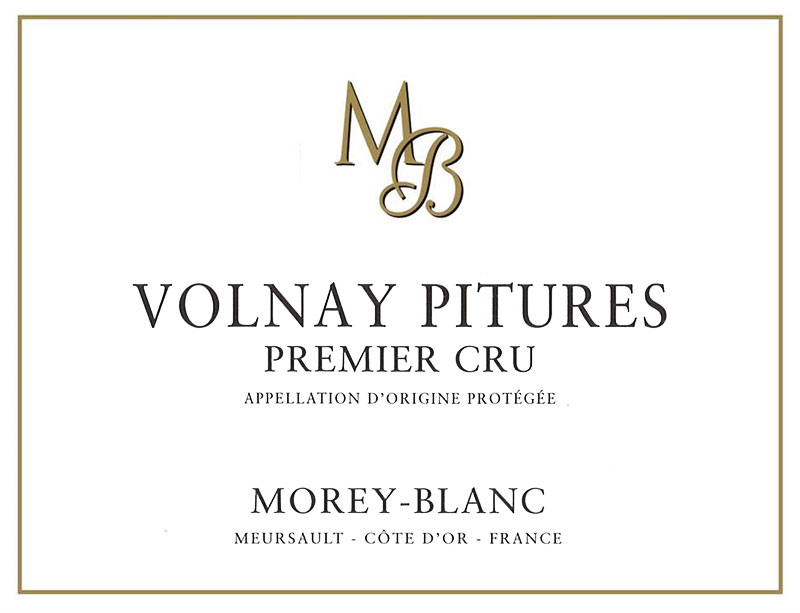 Morey-Blanc Les Pitures Volnay 1er Cru